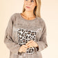Soft Touch Leopard Detail Jumper