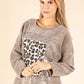 Soft Touch Leopard Detail Jumper