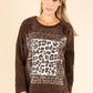 Soft Touch Leopard Detail Jumper