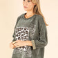Soft Touch Leopard Detail Jumper