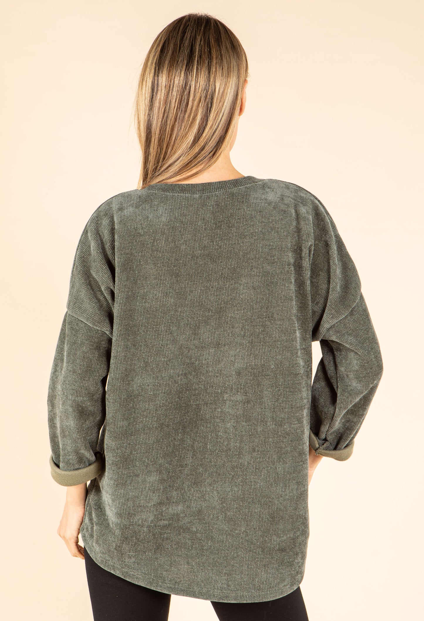 Soft Touch Leopard Detail Jumper