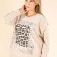 Soft Touch Leopard Detail Jumper
