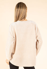 Soft Touch Leopard Detail Jumper