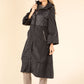 Longline Quilted Rain Coat