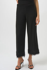 High-waisted Fringe Trousers