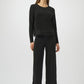 High-waisted Fringe Trousers