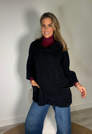 Cape Style Coatigan