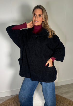 Cape Style Coatigan