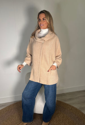 Cape Style Coatigan