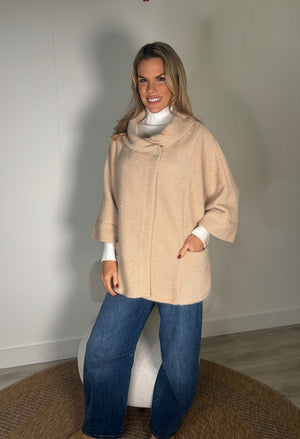 Cape Style Coatigan