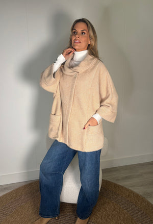 Cape Style Coatigan