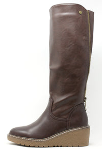 Zip Knee High Boot