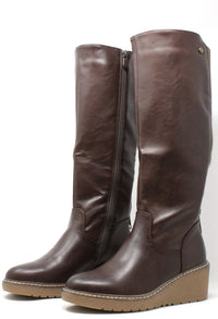 Zip Knee High Boot