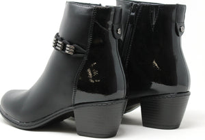 Loop Chain Ankle Boot