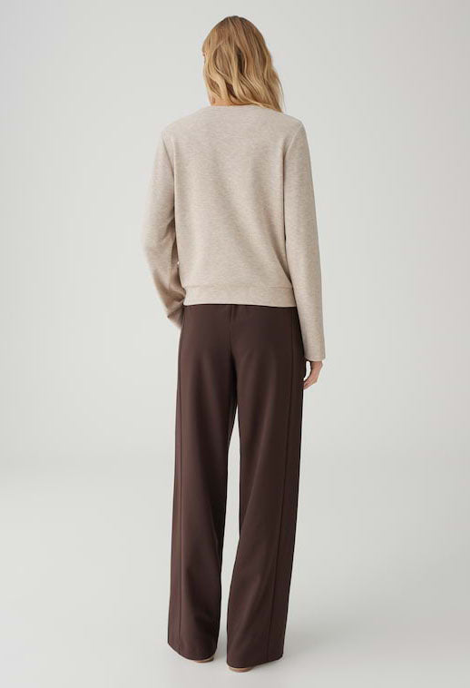 Opus Samike Long Sleeve in Mélange