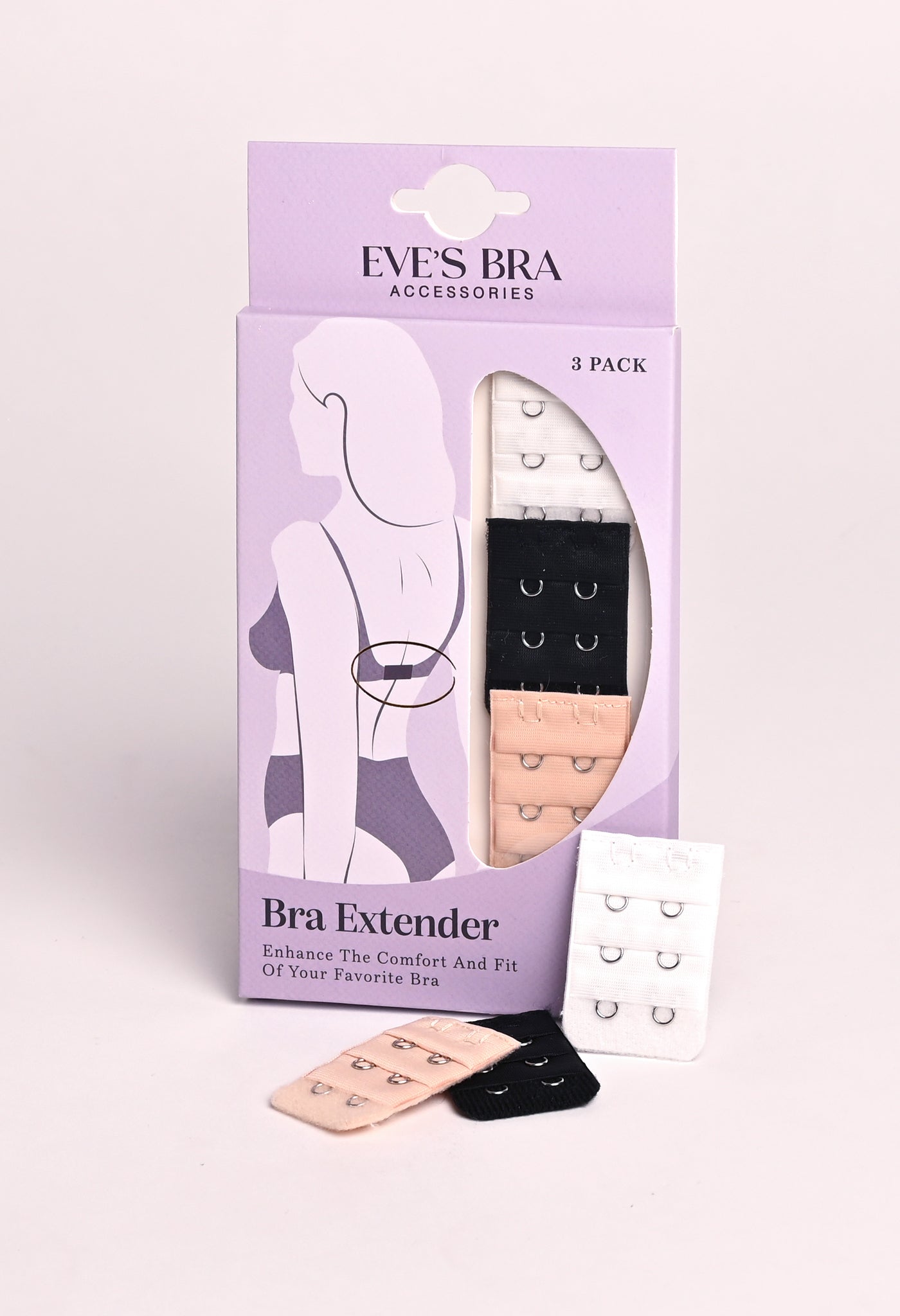 Bra extender 2 hooks