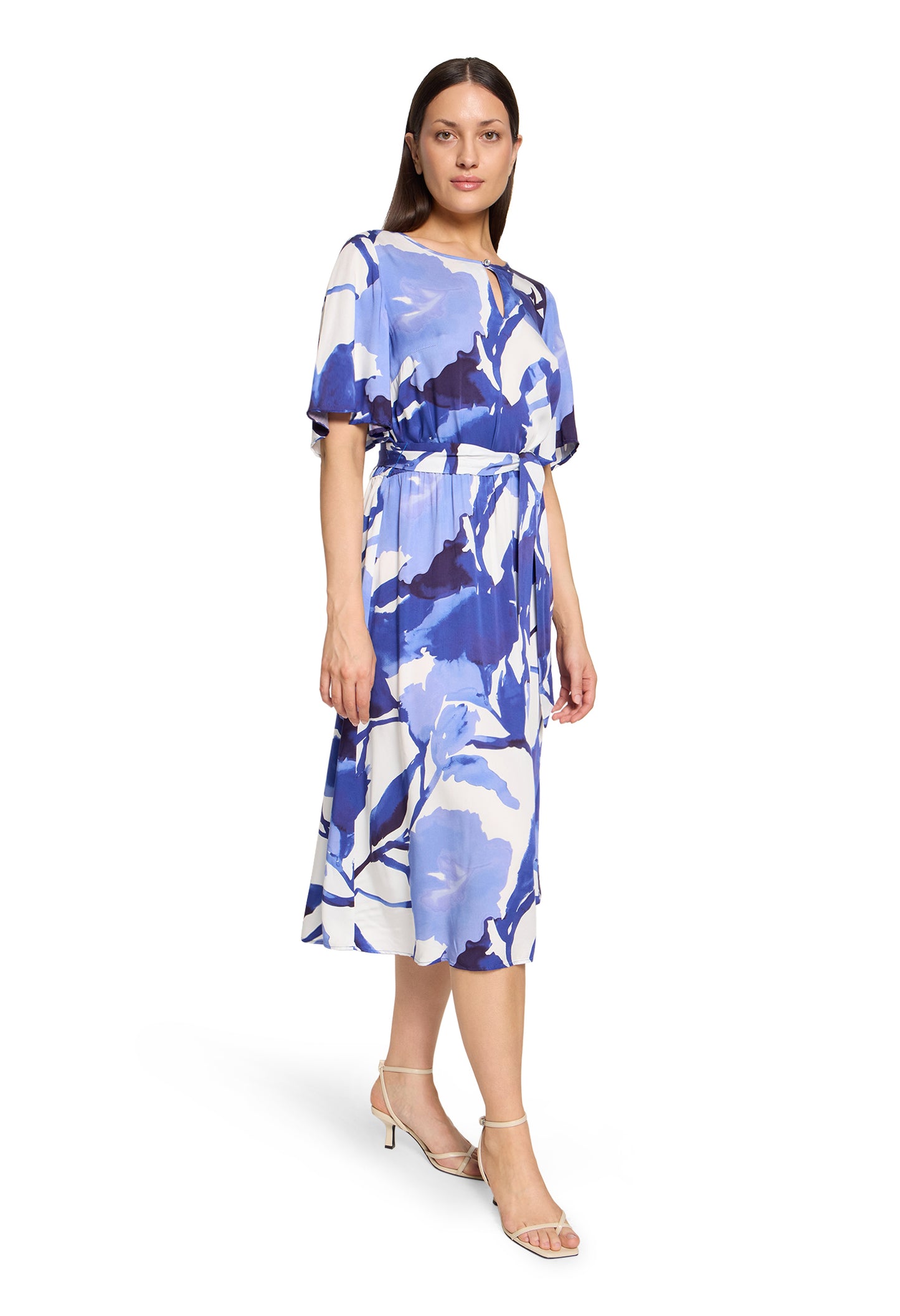 Floral Print Midi Dress