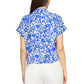 Linen Mix Floral Shirt