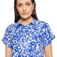 Linen Mix Floral Shirt