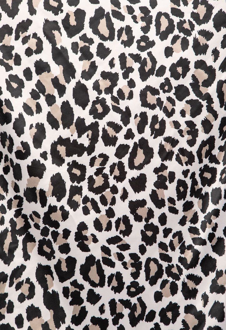 Leopard Printed Neck Scarf