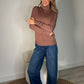 Soft Touch Roll Neck Knit Jumper