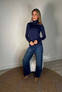 Soft Touch Roll Neck Knit Jumper