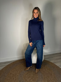 Soft Touch Roll Neck Knit Jumper