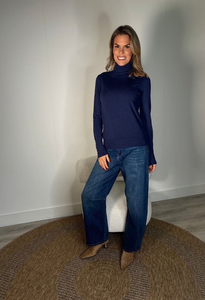Soft Touch Roll Neck Knit Jumper
