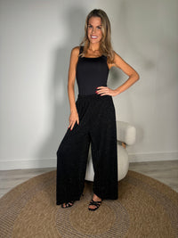 Diamante Wide Leg Trousers