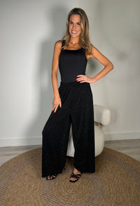 Diamante Wide Leg Trousers