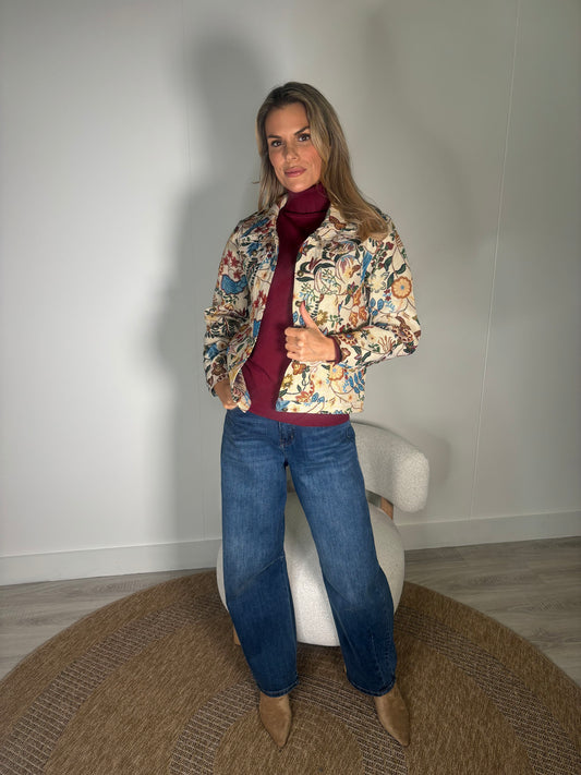 Tapestry Style Floral Jacket