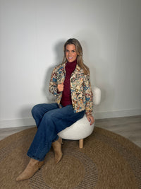 Tapestry Style Floral Jacket