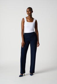 High-waisted Formal Trousers