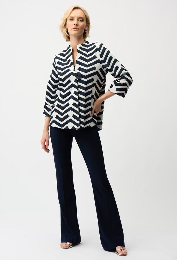 High-waisted Flare Trousers