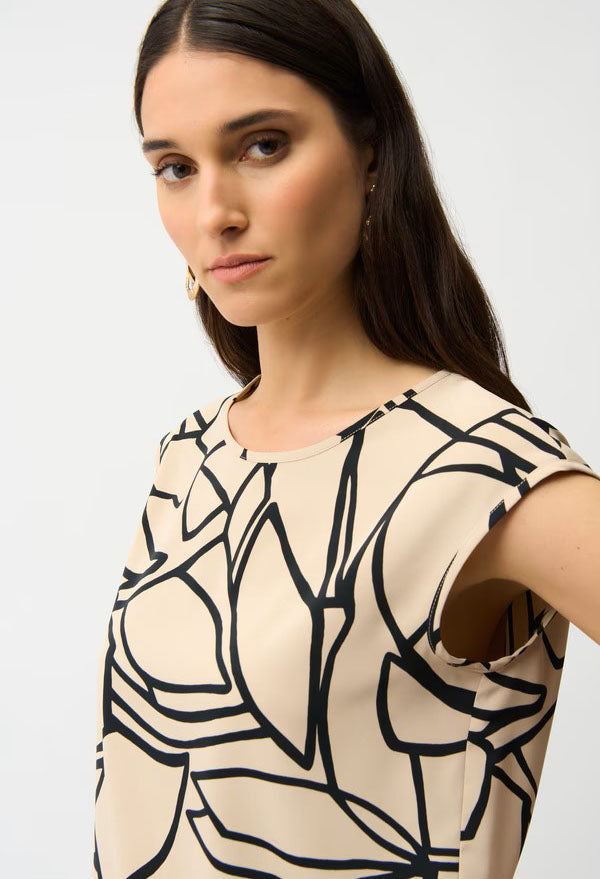 Sleeveless Floral Top