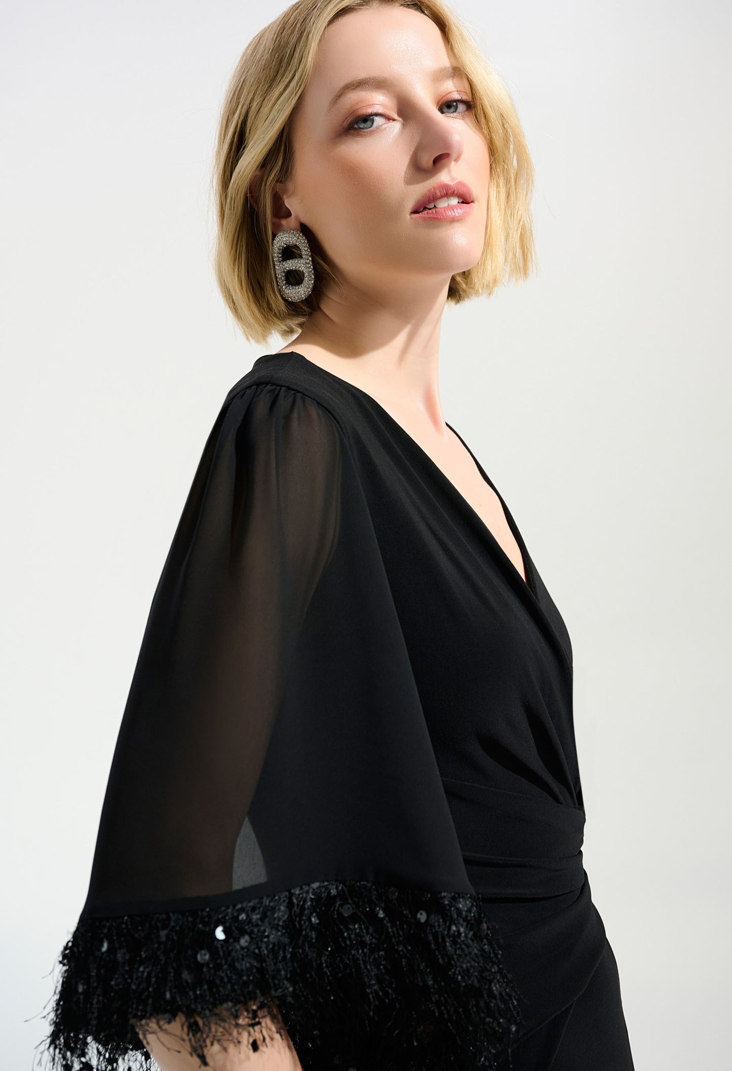 Formal V-neck Jumpsuit