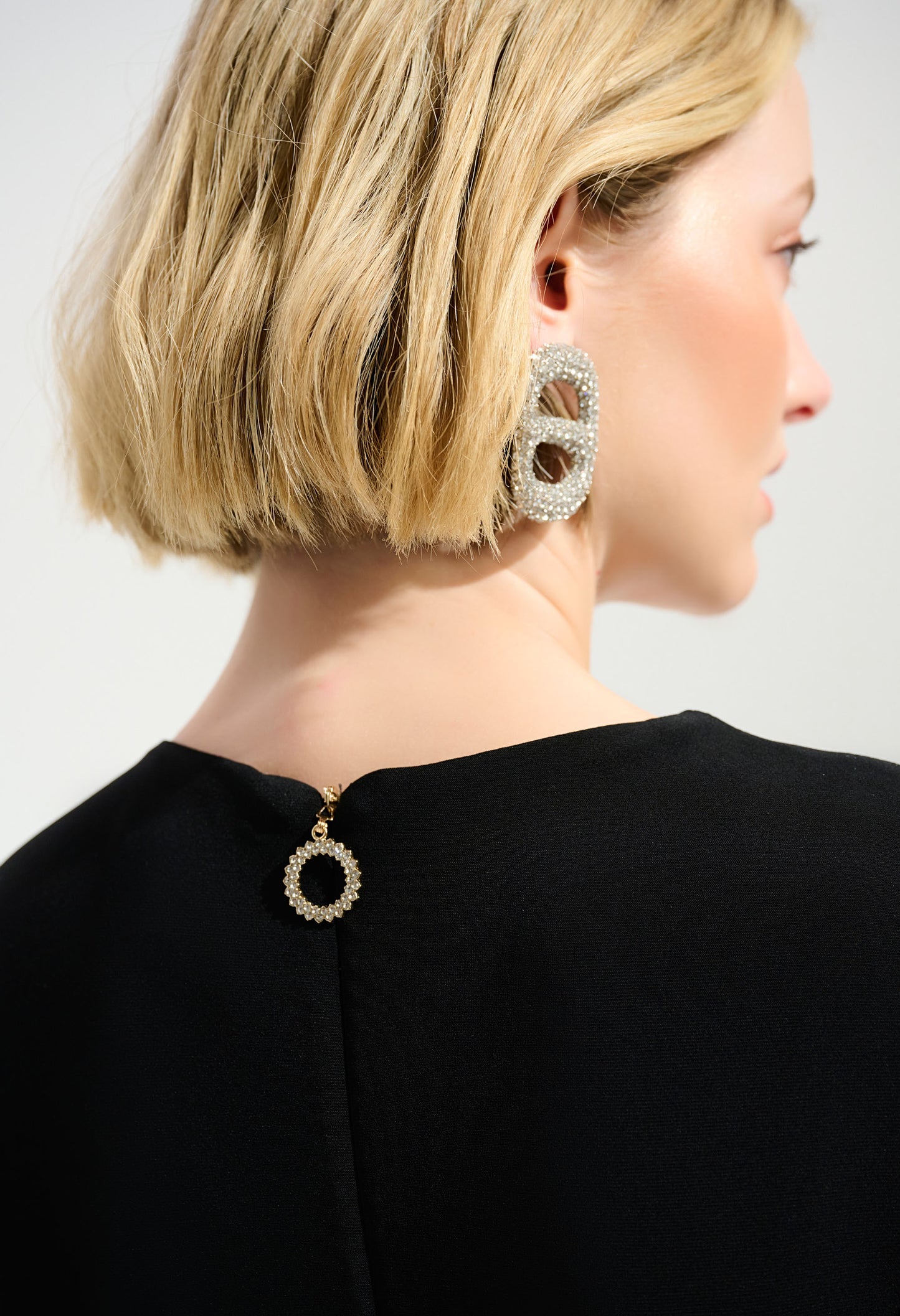 Formal V-neck Jumpsuit