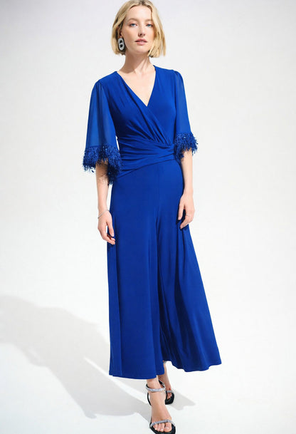 Formal V-neck Jumpsuit