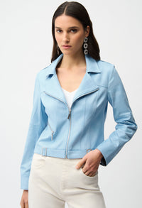 Zipper Closure Casual Jacket