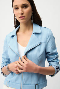 Zipper Closure Casual Jacket