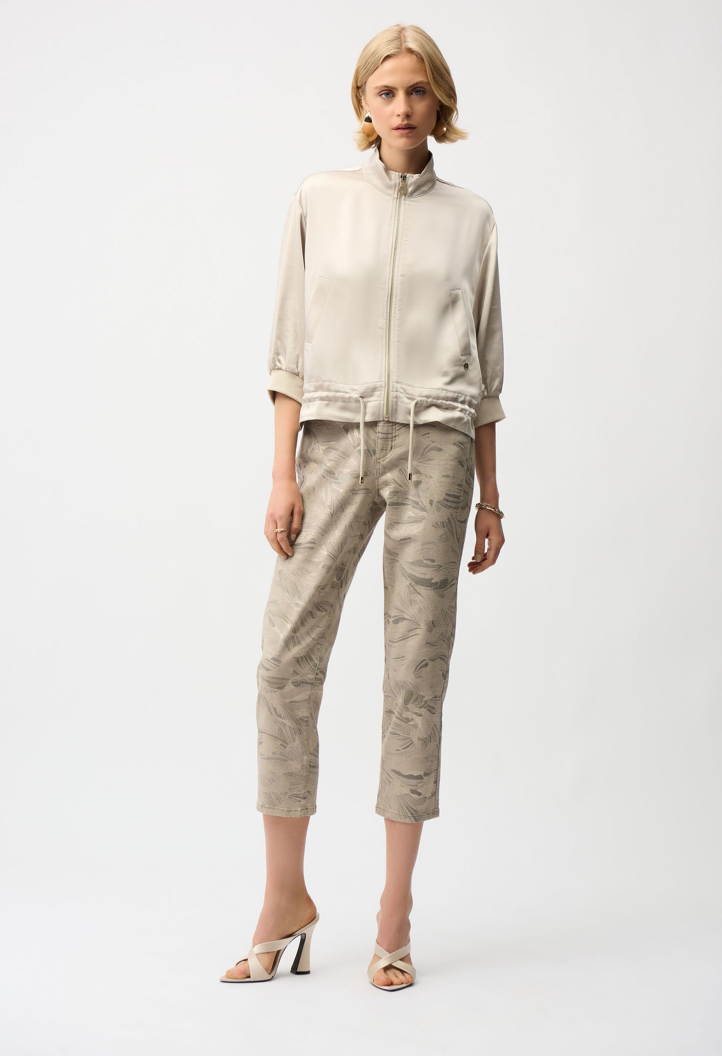 Zipper Relaxed Fit Jacket