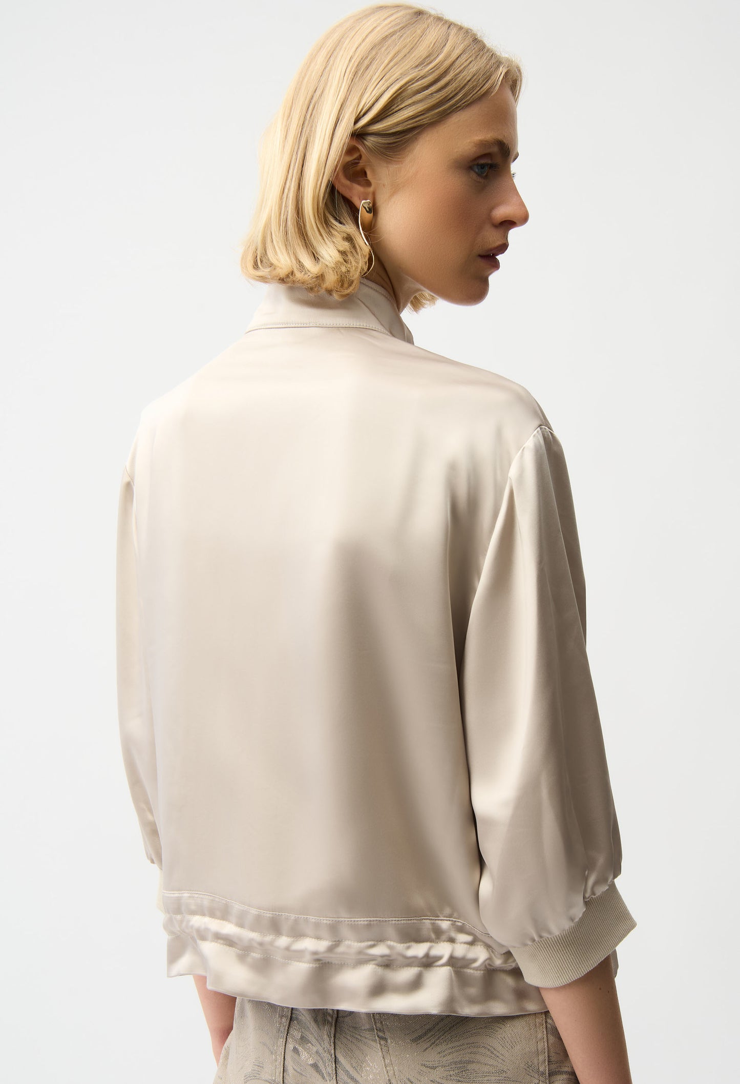 Zipper Relaxed Fit Jacket