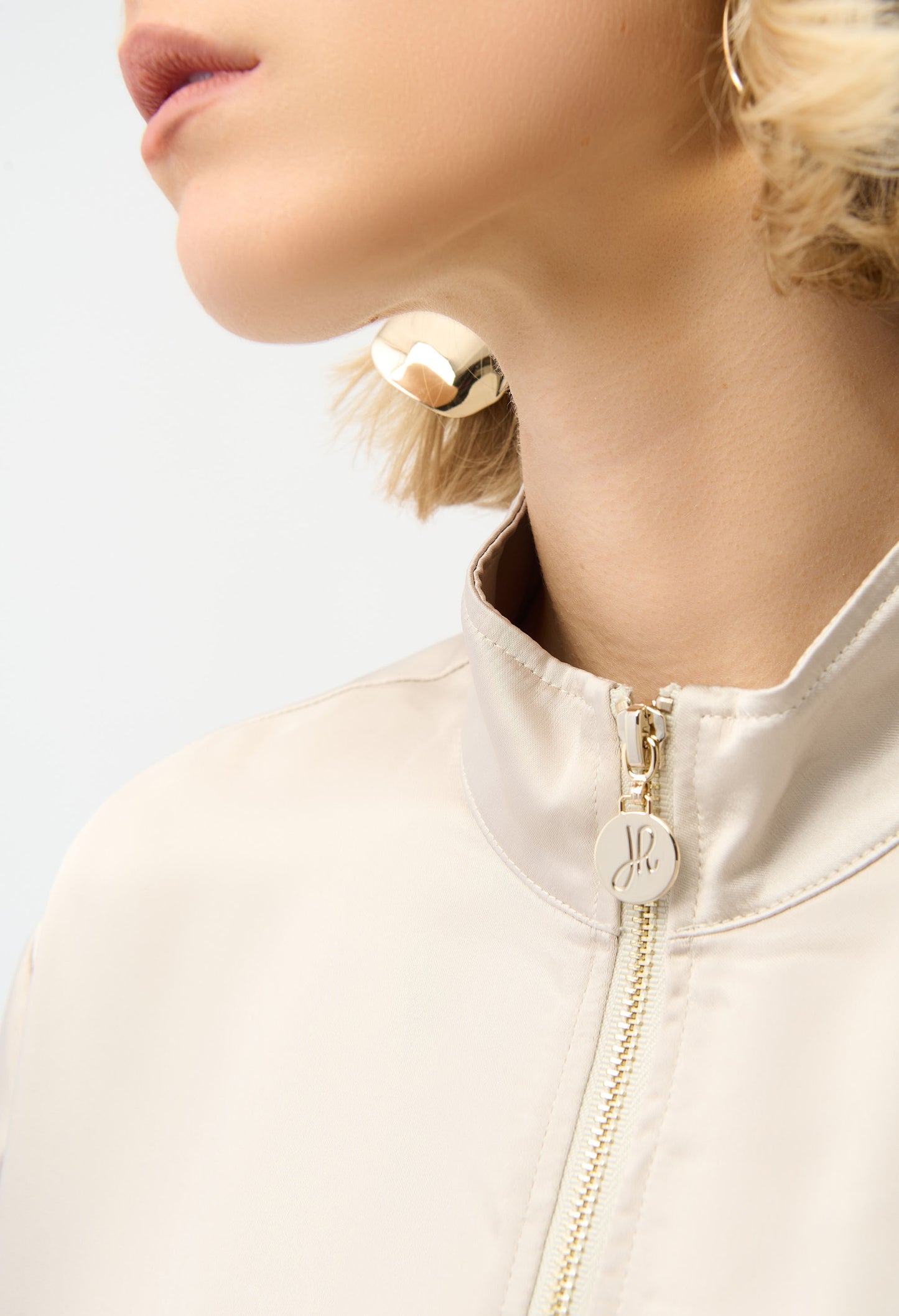 Zipper Relaxed Fit Jacket