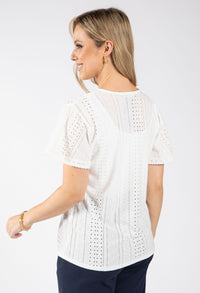 Tuni Crochet Detail Top