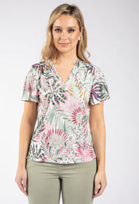 Floral Burst Top