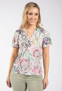 Floral Burst Top