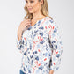 Corinthia Fan Printed Top