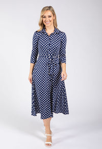 Paulette Polka Dot Dress