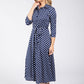 Paulette Polka Dot Dress