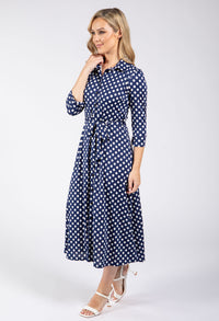Paulette Polka Dot Dress